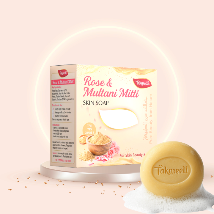 Takmeeli Rose & Multani Mitti Soap